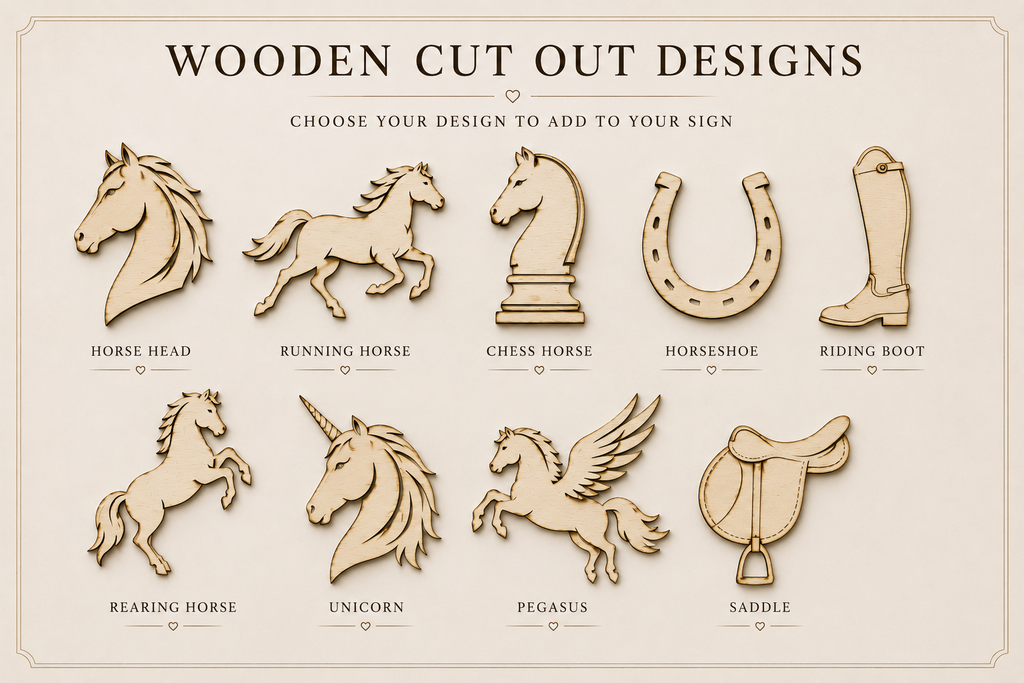 Veloura Classic Personalised Plaque - Style C